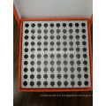 Caja de tubos crioviales de 100 pocillos para tubos de centrífuga de 0,5 ml